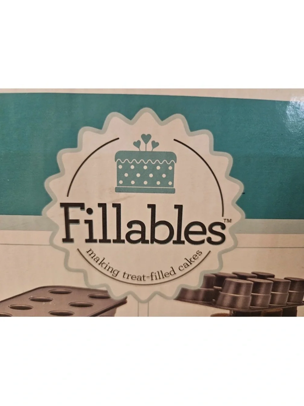 Fillables 2 Piece Cake Cone Set NEW W/O‎ Box